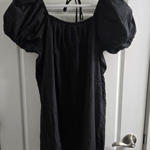 OAK + FORT Black Mini Dress